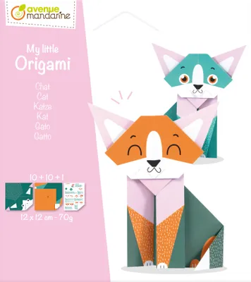 Image de Clairefontaine Origami, Mon petit chat