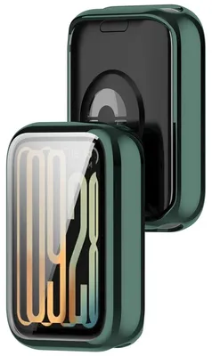 Produktbild von Schutzhülle für Xiaomi Smart Band 10 Pro, Bizon Case Watch Felipe, Grün