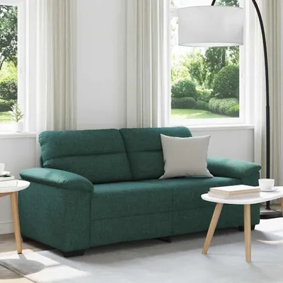 Produktbild von Möbel 2-Sitzer-Sofa Dunkelgrün 180x81x84 cm Stoff - Klassische Sofas CC4892