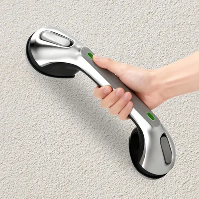 Obrázek produktu pro Madlo do sprchy, 40 cm, s přísavkou, maximální nosnost 110 kg, vhodné pro seniory