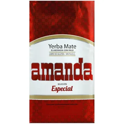 Produktbild von Amanda Mate Tee Seleccion Especial 0.5kg | Mate Tee aus Argentinien | Detox und Energie Getränk