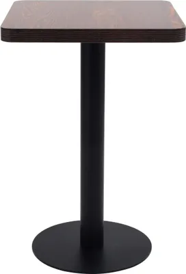 Immagine prodotto di vidaXL Tavolo da bistrot marrone scuro 50x50 cm MDF