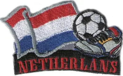 Produktbild von AUFNÄHER Patches Bügeltransfer - Fußball Niederlande - 77923 - Gr. ca. 8 x 5 cm