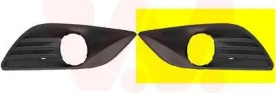 Produktbild von VAN WEZEL Lüftungsgitter Grill Stoßfänger für FORD Focus II Schrägheck (DA, HCP, DP) mit Loch/Löchern für Nebellampen