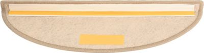 vidaXL Samolepiace rohože na schody Sisal 15 ks 56x17x3cm Tmavo béžová