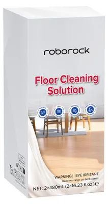 Produktbild von Roborock Floor Cleaning Solution, Bodenreinigungslösung, Staubsaugerroboter, Weiß, 480 ml, 2 Stück(e)
