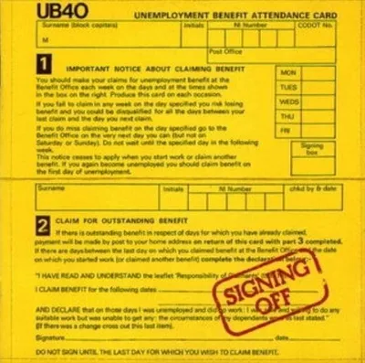 Image de UB40 : Signing Off