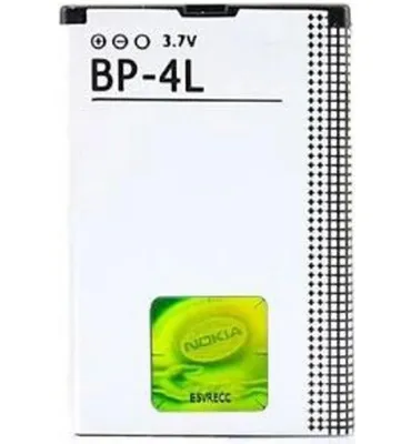 Produktbild von Akku für Original Nokia BP-4L für Nokia 6650 Fold, 6760 Slide, E52, E55, E6-00, E61i, E63, E71, E72, E90, N810, N97, Handy Accu Neu!