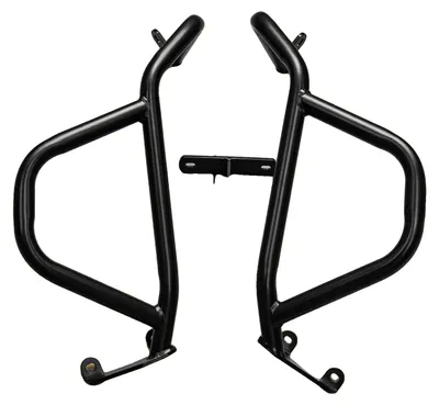 Productafbeelding van Stuurvalbeschermer, motorbescherming, compatibel met Kawasaki Versys 650, zwart