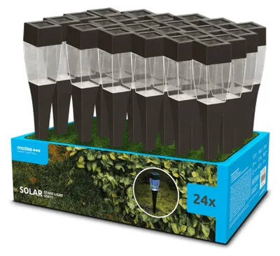 Obrázok produktu pre Modee solárne svietidlo GS011 zapichovacie 38cm 1ks