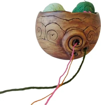 Produktbild von Garnschale, Wollknäulhalter Schnecke
