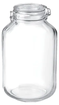 Zdjęcie produktu dla Pojemnik na żywność szklany - 4 l - Szczelny - Z pokrywką