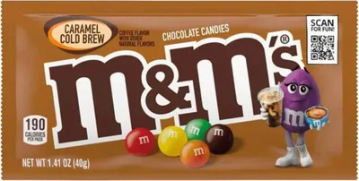 Produktbild von M&M's Chocolate Candies Caramel Cold Brew 40g