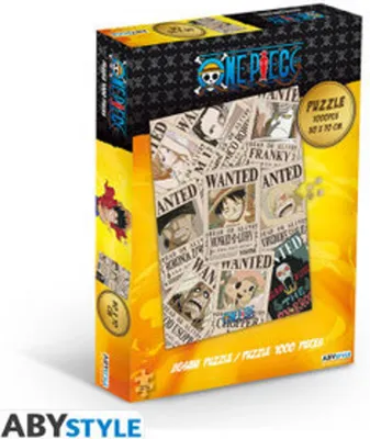 Produktbild von ONE PIECE - Jigsaw puzzle 1000 pieces - Wanted