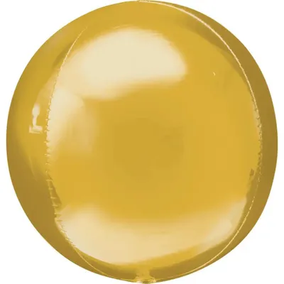 Obrázek produktu pro 1 x balónek na hračky, fólie, zlatý, 38 cm, Amscan 2820599,