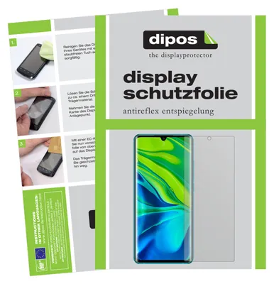 Obrázek produktu pro 6x Ochranná fólie pro Xiaomi Mi Note 10 Lite matt Screen Protector Film Ochrana displeje dipos