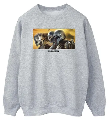 Productafbeelding van Star Wars - "The Mandalorian" sweatshirt voor heren, model BI46695 (XL), grijs