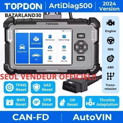 Immagine prodotto di TOPDON Strumento diagnostico auto OBD2 ArtiDiag500