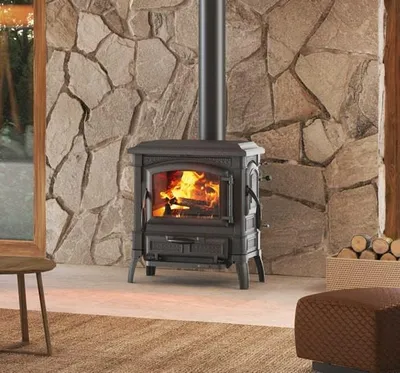 Produktbild von La Nordica ISETTA EVO 4.0 Schwarz Holzofen 7,3 kW freistehend für 209 m³