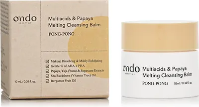 Immagine prodotto di Ondo Beauty 36.5 PONG-PONG Balsamo detergente multiacidi e papaia 10 ml