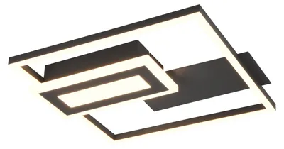 Obrázek produktu pro Trio Leuchten LED stropní svítidlo Spiro 22W černé matné