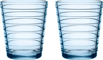 Produktbild von Iittala Aino Aalto Glas - 22 cl - Aqua - 2 Stück 1026149