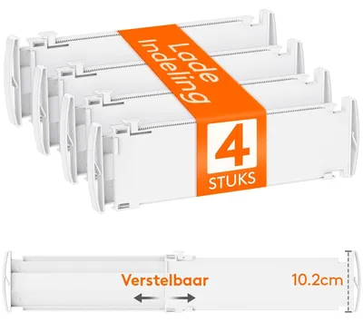 Produktbild von Verstellbarer Schubladenteiler - Organizer für Schränke