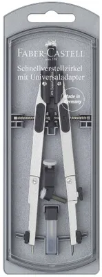 Obrázek produktu pro Faber-Castell 174014 Kompas černý, nerezová ocel 1 kus(y)