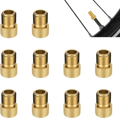 Productafbeelding van Ventieladapters messing - Set van 10