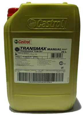 Produktbild von Castrol TRANSMAX Manual Transaxle 75W-90 20 Liter (15D6FA)