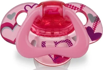 Obrázek produktu pro Nuby Zklidňující ortodonický dudlík, 12m +