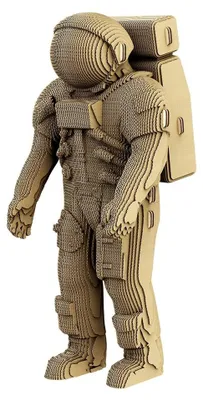 Obrázok produktu pre 3D puzzle "Astronaut" z kartónu - 163 dielikov