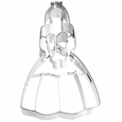 Produktbild von Ausstecher Braut 9 cm Edelstahl [PG grün]