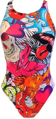 Image de Turbo Salut Maillot de bain Multicolore M Femme Multicolore M