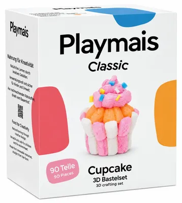 Immagine prodotto di PlayMais Craft Creatività Craft Set Classic 90 Cupcake da 3 anni 160948