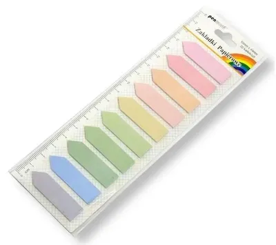 Produktbild von Registermarken 12 x 44 mm, 10 x 20 Stück, aus Papier – Penword