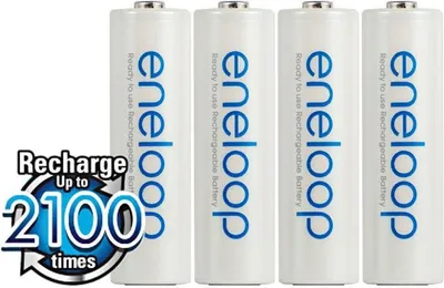 Produktbild von Panasonic eneloop AA Mignon Akku Ni-MH 1900 mAh 1,2V 4er-Pack wiederaufladbar