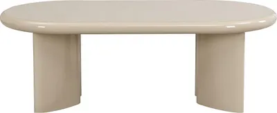 Produktbild von MDF-Couchtisch - Lackiert beige - TABEMI