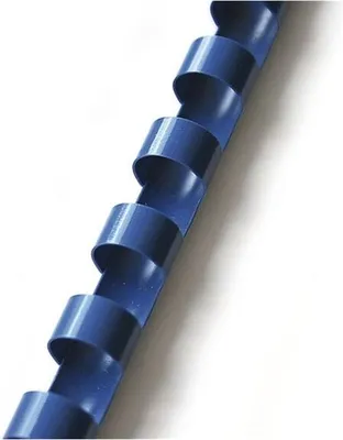 Obrázok produktu pre Plastové chrbty - 14 mm, modré, 100 ks
