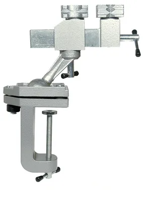 Zdjęcie produktu dla Imadło precyzyjne UNISPANN Szerokość szczęk 46 mm Szerokość mocowania 75 mm - 1B-DB-AL
