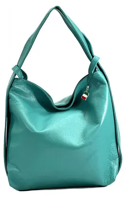 Produktbild von Florence Tasche Rucksack türkis Leder Cityrucksack D2OTF611T