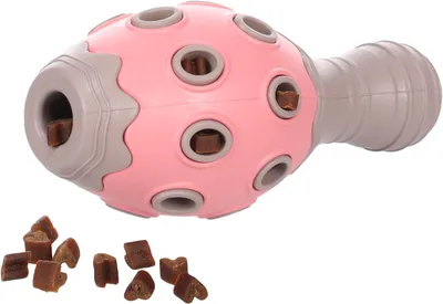 Immagine prodotto di Fenicottero giocattolo per cani Cono Benty per cuccioli rosa