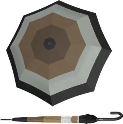 Obrázek produktu pro Knirps KNIRPS T.760 Classics Black - elegantní holový vystřelovací deštník