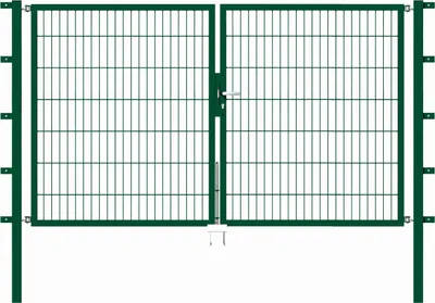 Obrázek produktu pro Alberts 648183, flexibilní brána s příslušenstvím, zelená, šířka 250 cm, výška 140 cm
