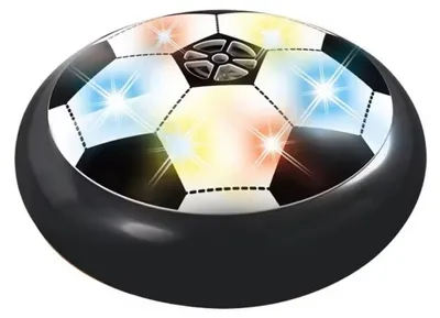 Produktbild von Air-Fußball Spielzeug mit Luftkissenwirkung, 14 cm Durchmesser, für Innenräume