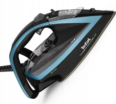 Zdjęcie produktu dla Żelazko parowe Tefal Turbopro Fv5695e1 Anti Calc, 3000 W, do prasowania w domu