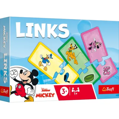 Productafbeelding van TREFL Puzzel: Mickey en zijn vrienden, 2 sets van 14 stukjes