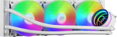 Produktbild von Mars Gaming MLONE360W, All-in-One-Flüssigkeitskühler, 12 cm, Weiß