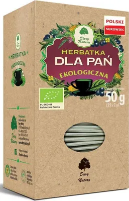 HERBATKA DLA PAŃ BIO (25 x 2 g) 50 g - DARY NATURY