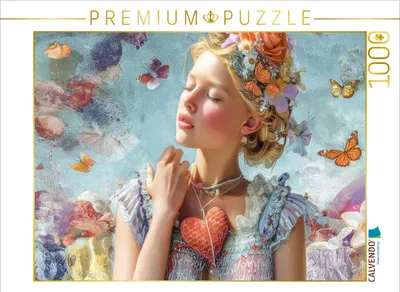 Produktbild von CALVENDO Puzzle Herzpoesie | 1000 Teile Lege-Größe 64x48cm Foto-Puzzle für glückliche Stunden